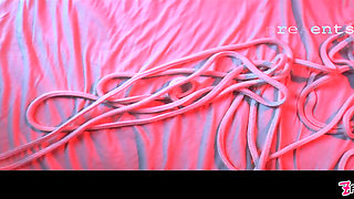 Innocent Teen Shibari Bondage Anal in First Show