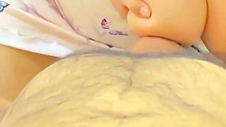 Newly Pregnant Wife with Big Tits Offered Milk to Husband Who Can Say No to Big Milky Boobs
