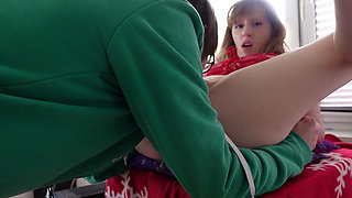 Pussy Licking on Desk