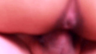 Frantically bouncing on his hard cock until he loses control.