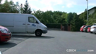 Czech Jacker 25: Heavenly Tits - the Goddess in Blue