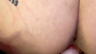 Punishment of a Brunette with a Dildo