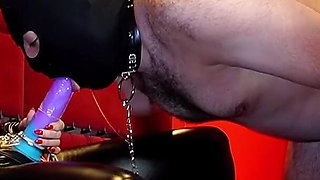 Mouth Stuffed with Strap-ons