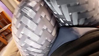 "Step-Sis Teases Me with Her Bubble Butt in Tight Gym