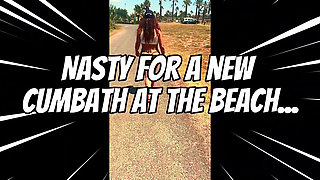 Massive Bukkake at Le Cap D'agde, Used by Strangers and Cuckold Ending with My Husband