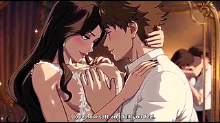 Stepmom's Secret Wedding Night Moment with stepson