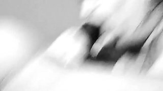 Sucking the Black off Stepdaddy's Dick