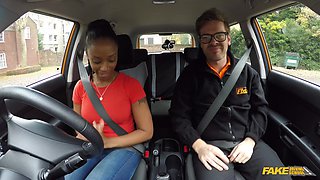 Ryan Ryder's First Lesson: Riding a Car in reverse cowgirl POV