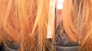 Peeing in a Portaloo at Festival