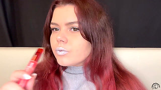 Redhead Smoke Sesh Sexy Drag and Seductive Exhale