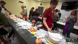 Hot Kitchen Seduction Featuring Jimmy Michaels’ Burning Desire