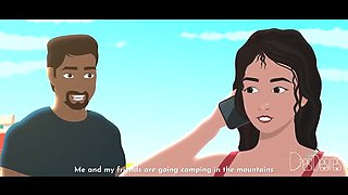 Desi Bhabhi Nidhi Cheats on Husband with Friends - Wild Threesome Vacation Sex - Part 6