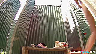 Czech Pool 5: Sexy Beauty Puts on a Steamy Shower Show