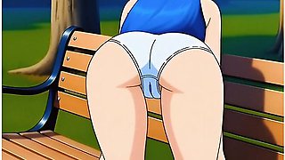 Ai Anime Voyeur Park Tease: Episode 2 - Caught In The Open (1:47)