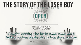 AUDIO ONLY - The loser boy with the little chub chub meets the super cute cruel girls at the store