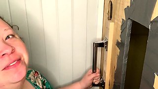 Glory Hole Blowjobs and Brunettes