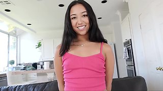 Slim Liora Vane loves to have fun with an older men