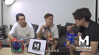 Hot Group Sex With Tattooed Asian
