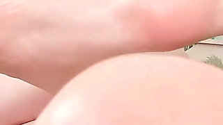 Oily feet sexy hot video: Arya Grander (foot fetish)