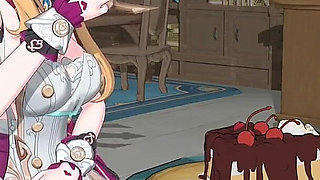 Genshin Impact- Escoffier’s Sweet Cake and Lustful Sex - 3D Hentai Animation