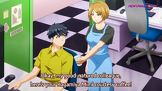 Shy wife melts for her husband's thick shaft and begs for deep sticky finish - Exclusive New Hentai (Subtitled)