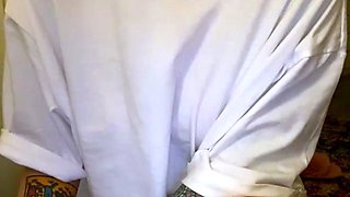 Emo teen Becka solo webcam masturbation