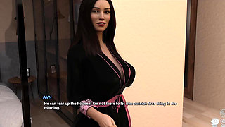 Race of Life - Busty Brunette College Teacher MILF Waits Eagerly for My Juicy Cum