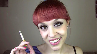 Smoking Fetish Extreme Close-up