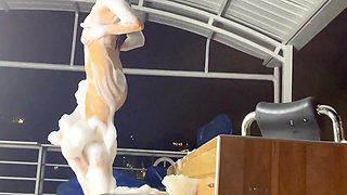 I like to feel the foam in my body by Little Naughty: Amateur, Verified Creators  Wet Pussy Porn