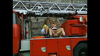 Threesome Sex of Young Beautiful Sluts Fucked and Cummed in Mouth by Big Cocks (full Movie)