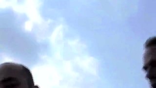 Tanned Daddy Beach Adventure