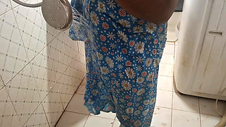 Maid Bathing outdoor and indoor