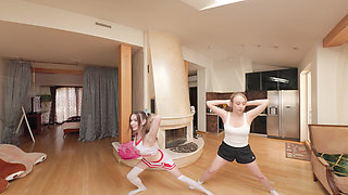 Home Fitness Party Lesbian Style