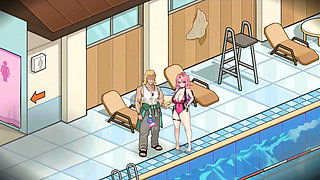 Hentai Game - Minami Hentai Gallery Scene Pool Sex - Lifeguard Holic