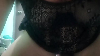 Sexy Filipina MILF, Back in Black