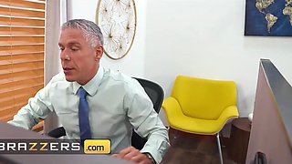 Wild office anal fuck with hot curvy MILF Kenzie Tayloer and her boss