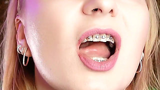 Mukbang Video: Eating Car (mouth Tour Devour Fetish Chewing)