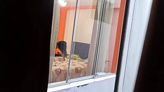 Secretary Brunette Latina Fucks Boss - Spy Cam Cheating Wife Moaning Hard