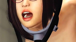 Jessica 5000 in action! Small wet tight pussy and a big black cock