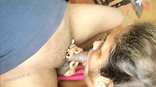 Sucking My Stepson's Dick to Swallow it