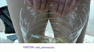 Pee Close up. Turk Reveal