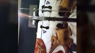 Black Amateur Couple's Hardcore Homemade Interracial Sex Tap