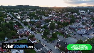 Small nurse schoolgirl ceceLia Taylor takes care of step grandpa's huge schlong - notmygrandpa