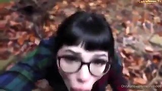 BIG BLACK COCK In The Forest
