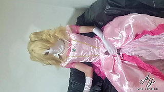 Man Becomes Sissy Princess peach