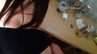 Anal Babysitter Takes on College Latino at a Party