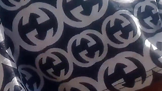 Desperate for a Wee Bouncing Pissing Outdoors