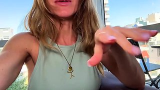 Lovely Blonde With Tight Pussy Masturbate Solo