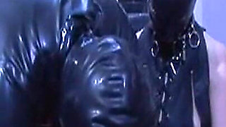 Latex Bound MILF Serves Her Master's Cock Deeply