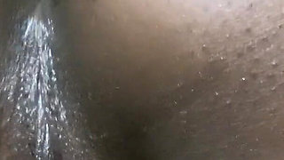 Hot Ebony Babe Twerking Caressing Her Pussy Showing Her Tight Ass Hole